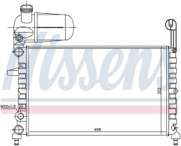 Nissens 61844 - FIAT TIPO/TEMPRA 1.4/1.6 -AC (90>)