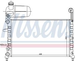 Nissens 61844 - FIAT TIPO/TEMPRA 1.4/1.6 -AC (90>)