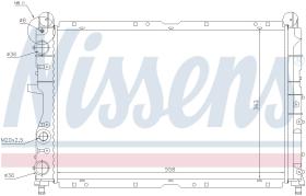 Nissens 61847 - RADIA FIAT TEMPRA/LANCIA DEDRA/DELTA II/ALFA145/155 1.9D/TD