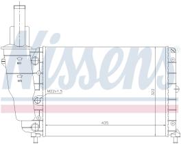 Nissens 61856 - FIAT PUNTO I 55 1108 C.C. -AC (93>) LANCIA Y 1.1 (95>)