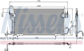 Nissens 94276 - CONDENSADOR CITROEN XSARA(N0.N1.N2)