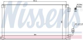 Nissens 94599 - CONDE CITROEN SAXO (98>)