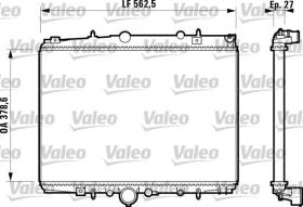 Valeo 732598 - RADIA CITROEN C5 (01>8/04) PEUGEOT 406 1.8/2.0/2.0HDI (99>)