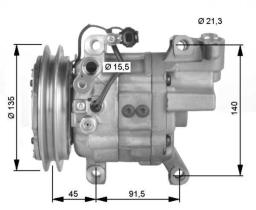 Hella 8FK351322081 - NISSAN X-TRAIL 2.2DI/DCI (-05) OEM VALEO