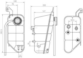 Hella 8MA376755131 - NODRI MB W220/C215/CLASE G W463