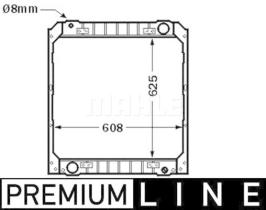 Hella 8MK376705761 - RADIA IVECO EUROCARGO E27 150/170/180/320 (91>)