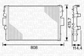 Magneti Marelli BM1209 - RADIA IVECO DAILY V 2.3/3.0HPI (06>)