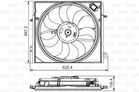 Valeo 698582 - VENTI NISSAN QASHQAI (11/13>) RENAULT KADJAR (6/15>)