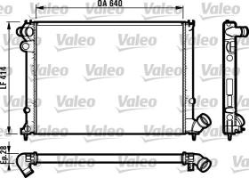 Valeo 731381 - RADIA PEUGEOT 406 1.6/1.8 +AC (95>)