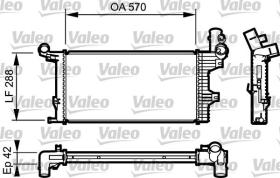 Valeo 732303 - RADIA MB V.I. ATEGO (03-98>) RADIADOR AUXILIAR