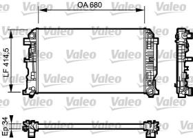 Valeo 734929 - RADIA MB SPRINTER II 2.2/3.0/3.5CDI (06>) AUT.