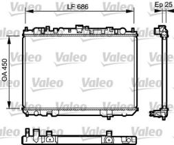 Valeo 735081 - RADIA NISSAN X-TRAIL T30 2.2DCI (01>)