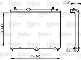 Valeo 735371 - RADIA CITROEN C5 III (08-) PEUGEOT 508 1.6/2.0HDI (12/10>)