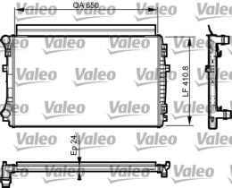 Valeo 735558 - RADIA AUDI A3 III/VW GOLF VII/ LEON/OCTAVIA (12>) A/S