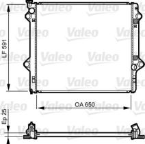 Valeo 735568 - RADIA TOYOTA LAND CRUISER 3.0D(J120)(9/02>)+CUELLO M/A