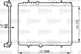 Valeo 735608 - RADIA CITROEN C4/PICASSO/407/307/308/XSARA II (03>) DN6