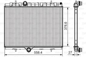 Valeo 735630 - RADIA CITROEN C4 II/DS4/DS5/BERLINGO/PEUGEOT 3008/5008