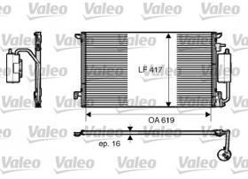 Valeo 817809 - CONDE OPEL VECTRA C  (02>)FIAT CROMA 1.9CDTI (05>) + FILTRO