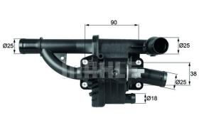 Mahle TH4083 - TERMOS CON CARCASA FORD/PSA/MINI