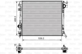 Valeo 735625 - RADIA NISSAN QASHQAI II/RENAULT KADJAR 1.5DCI 110 (15-)