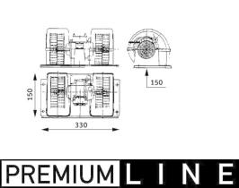 Mahle AB28000P - GMV00 RVI MAGNUM AE (96-)MAGNUM E.TECH (00-)