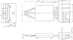 Mahle ABR101000P - RESIS  MB V.I. ACTROS MP2/MP3