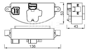 Mahle ABR106000P - REGUL AUDI A4 8K2 (13-) MB W246/C117