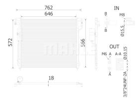 Mahle AC138000S - CONDE NISSAN PATHFINDER (R51) 2.5DCI/NAVARA (D40) (03/05>)