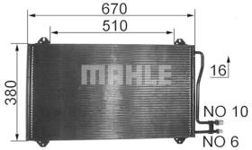 Mahle AC207000S - CONDE MB SPRINTER 901/902 2T/3T (95>)