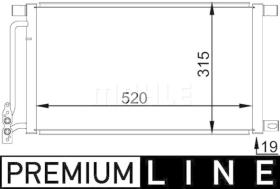 Mahle AC235000P - CONDE BMW S3 E46 DIESEL (04-98>)