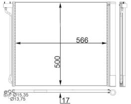 Mahle AC269000P - CONDE BMW X5 E70 (07>) F15 (13>) X6 E71/E72 (08>) F16 (13>)