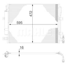 Mahle AC273000S - CONDE LAND ROVER DISCOVERY IV/RANGE ROVER SPORT 3.0D (09-)