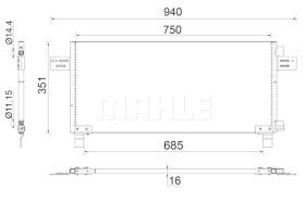 Mahle AC282000S - CONDE MAN TGA (04-00>)