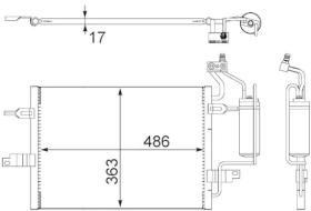 Mahle AC404000S - CONDE OPEL MERIVA A TODOS -CDTI (04/03>)