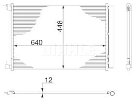 Mahle AC412000S - CONDE MB CLASE C W205 (14>) CLS W257 (17>) CLASE E W213 (16>