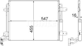 Mahle AC454000P - CONDE VW TIGUAN (6/07>)