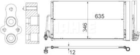 Mahle AC590000S - CONDE MINI R56 ONE/COOPER/R57/R55  (10/06>)