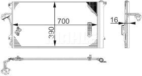 Mahle AC659000S - CONDE AUDI Q7/VW TOUAREG/PORSCHE CAYENNE (10-02>)