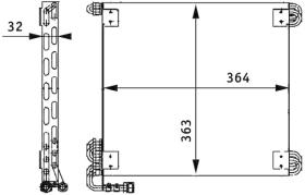 Mahle AC660000P - CONDE NISSAN ATLEON (8/06>)