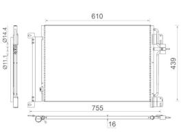 Mahle AC670000S - CONDE IVECO STRALIS (02>) TREKKER (05>)