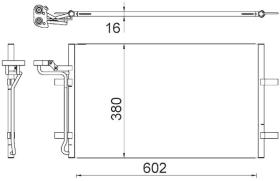 Mahle AC725000S - CONDE VOLVO S40 II/V50 1.6/1.8/2.0D(12/07>)13,8 Y 15,4 BRID