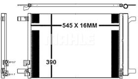 Mahle AC772000P - CONDE AUDI A3 III/VW GOLF VII/LEON III 1.2TFSI/1.6TDI (13>)