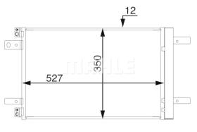 Mahle AC886000S - CONDE CITROEN XSARA PICASSO II/308 II 1.6/2.0HDI (13-)