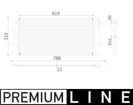 Mahle AC892000P - CONDE MINI F55/F56 (13>) F54 (15>)