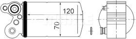 Mahle AD101000S - FDESH VOLVO S60/V60/XC60(10-)