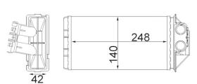 Mahle AH187000S - CALEF PEUGEOT 307 (00>) DENSO