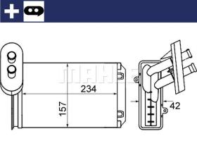 Mahle AH19000S - CALEF VW GOLF II/III/IV/AUDI A3/TOLEDO I/II/LEON/IBIZA II