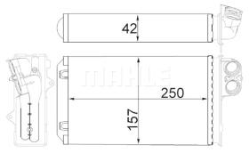 Mahle AH244000S - CALEF PEUGEOT 406 (95>)