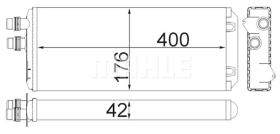 Mahle AH249000S - CALEF IVECO STRALIS (02>) - TUBOS