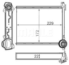 Mahle AH264000S - CALEF PEUGEOT 308 (07>) CITROEN C3 PICASSO (09>)